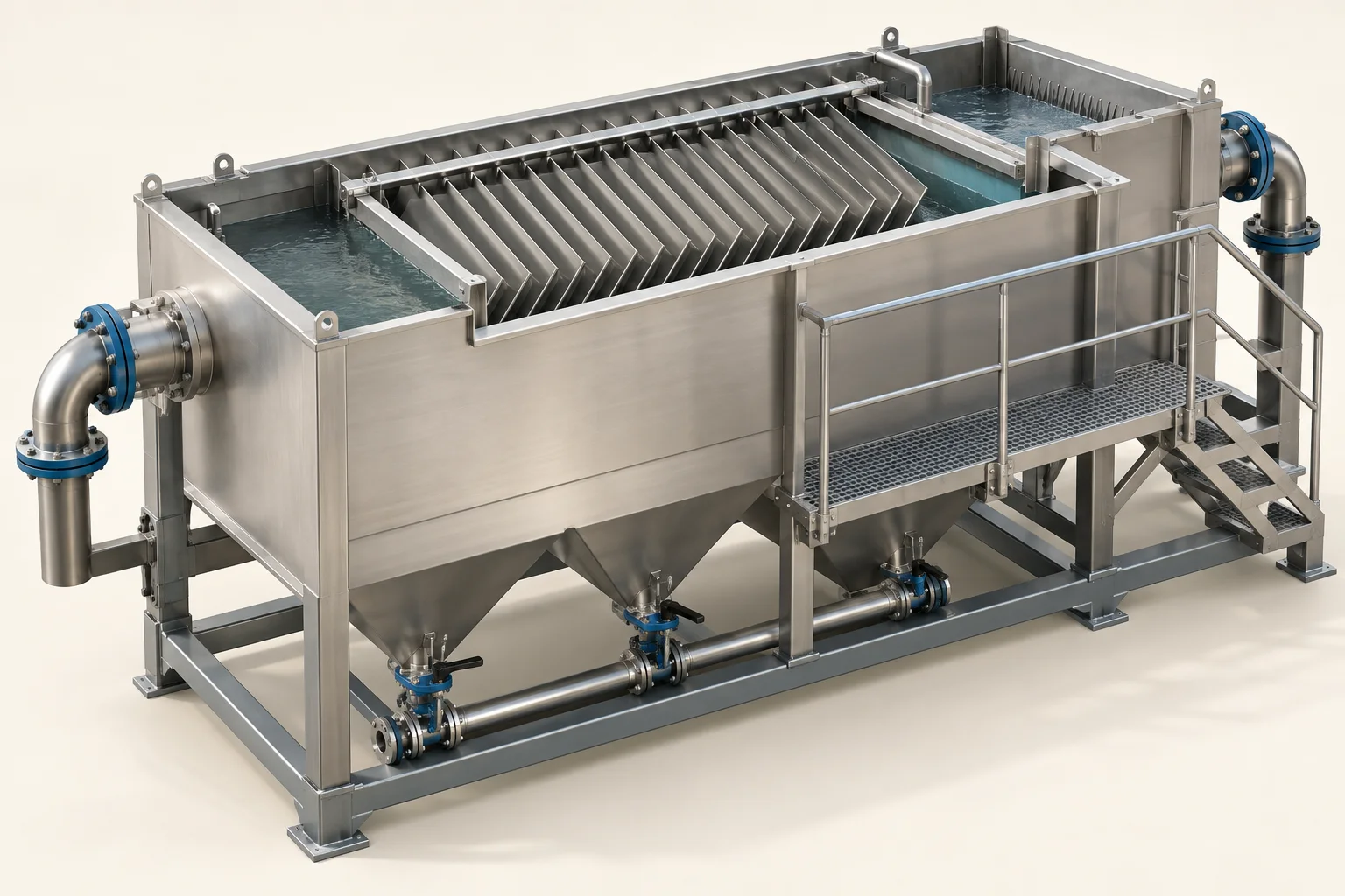 3D concept illustration: Separation systems